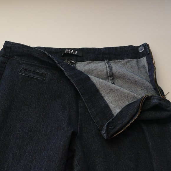 Beau Dawson Dark Blue Jeans- Size 8P - Picture 4 of 10
